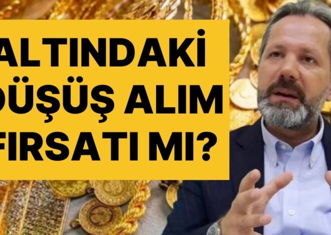 İslam Memiş’ten Altın Fiyatları İçin Dikkat Çeken Sözler: Altın Fiyatları Daha da Düşecek mi?